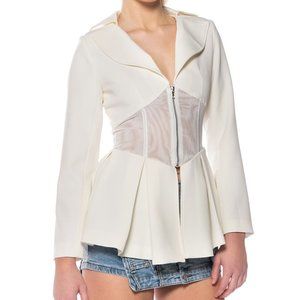 Mila Corseted Peplum Blazer